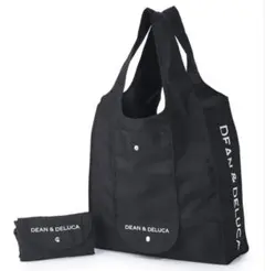【新品未使用】DEAN & DELUCA ブラック エコバッグ