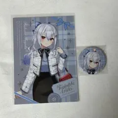 葉加瀬冬雪　にじさんじ　ウィンターデート　缶バッジ　ブロマイド