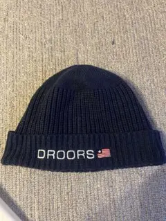 DROOORS ニット帽 ネイビー