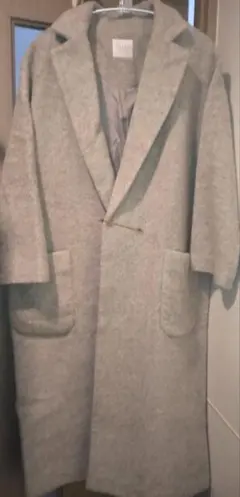 yuni ユニ　アンビデックス　ウール　コート グレー