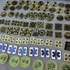 米軍放出品 海兵隊部隊章 大型シート 沖縄 ミリタリー サバゲー 迷彩