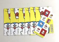 ドラえもん　キティ　ポチ袋6枚セットとシール