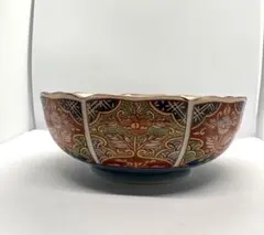 ♥希少５０年前のヴンテージ品⬛前畑陶器・美濃焼 ・庫山窯【高級金彩 】赤絵 4皿 前畑陶器庫山窯 染錦金彩高砂菓子鉢19.5cm - メルカリ