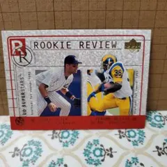 Derek Jeter & Jerome Bettis ルーキーカード