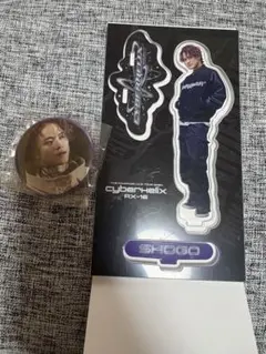 CyberHelixサイヘリ アクスタ 缶バッジ 岩谷翔吾