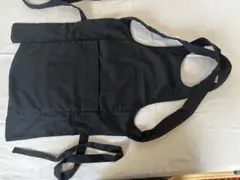 祭腹あて　エプロン　前掛け　黒　中古　②