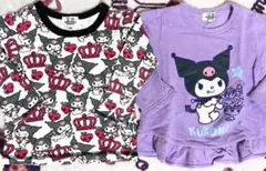 BABYDOLL KUROMI ロンT トレーナー 2点セット 100