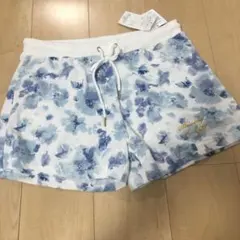 花柄ショーパン　ショートパンツ　大きいサイズ　3L