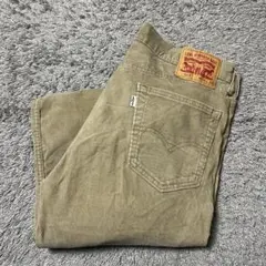 Levi’s リーバイス 514 コーデュロイパンツ ベージュ 34×34