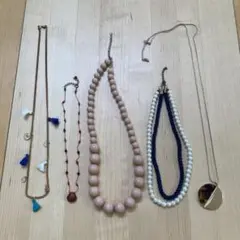 ネックレス5本セット　アクセサリー