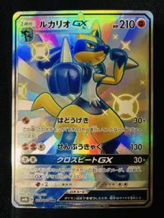 ルカリオGX SSR SM8b GXウルトラシャイニー 224/150