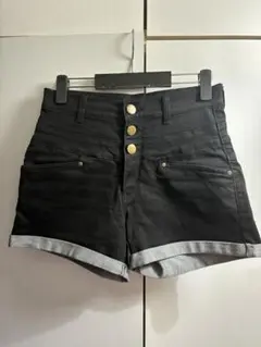 【新品未使用】ハイウエスト ショートパンツ