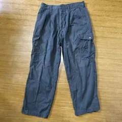 even river パンツ カーゴパンツ 作業着 仕事着 黒 サイズ85