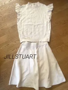 JILLSTUART 【難あり】セットアップ　フリル　ニット