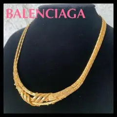 美品✨バレンシアガ BALENCIAGA ヴィンテージ ネックレス ゴールドのサムネイル