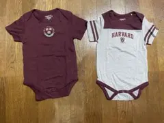 現地購入Harvard Universityロンパース2点セットのサムネイル