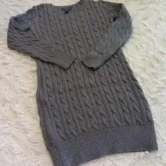 ＊美品＊Polo Ralph Lauren ケーブルニット グレー