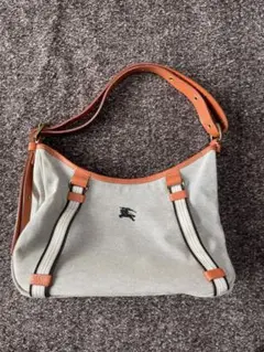 『希少』BURBERRY BLUE LABEL ショルダーバッグ ホースロゴ