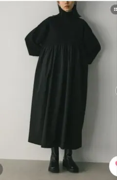 STYLEMIXERコンビネーションハイネックワンピ