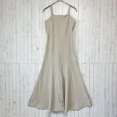 ◆グレイル　フロントスリット　マーメイド　キャミワンピース　ロング　ピンク　М