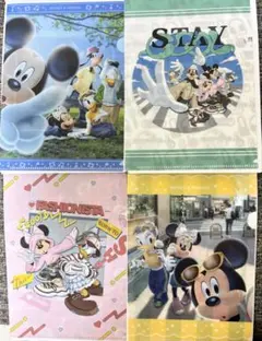 ミッキー&フレンズ　ミニクリアファイル