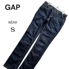 GAP ギャップ スキニー ストレッチ デニム パンツ 濃紺 Sサイズ