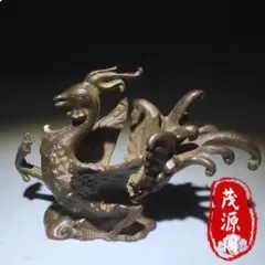 明時代 巴蜀青銅鳥型置物 鳥型蓋付き　ブロンズ 極最工（A-127） 明時代 巴蜀青銅鳥型置物 鳥型蓋付き ブロンズ 極最工（A-127） - メルカリ