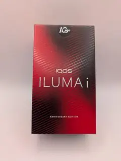 製品未登録　未開封新品10周年記念IQOS ILUMA i 赤 アイコス IQOS ILUMA i イルマi アニバーサリーモデル 黒×赤 10