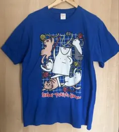 ヤバイTシャツ屋さん Tシャツ ブルー Lサイズ