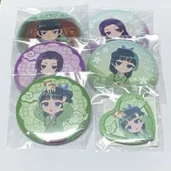 薬屋のひとりごと　オンラインくじ　みに　缶バッジ　６個　まとめ売り　バラ売り不可