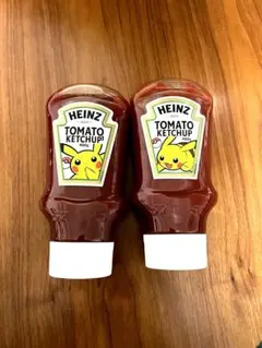 heinz ハインツケチャップ　ピカチュウ ポケモン pokemon 2本セット