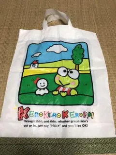 【サンリオレトロ】1991年 けろけろけろっぴ ビニールバッグ 大