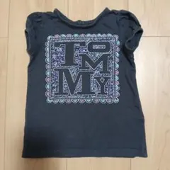 TOMMY 半袖Tシャツ ネイビー パフスリーブのサムネイル