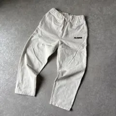 XLARGE ホワイト ロングパンツ