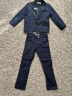 GENERATOR チェック柄スーツ 110サイズ