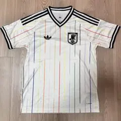 サッカー日本代表 ユニフォーム 新品未使用カラフルデザイン 白 M-115