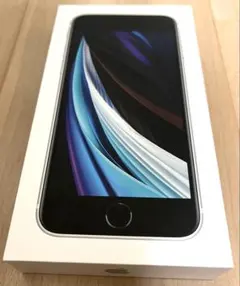 iPhone SE(第2世代)、白、64GB/箱のみ