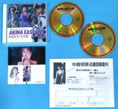 2026年最新】LD 中森明菜 イースト・ライヴ インデックス23