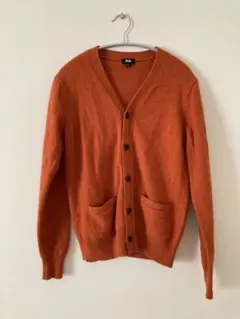 ユニクロ ラムvネックカーディガン