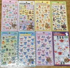 【国内正規品】ディズニーボンボンドロップシール8柄コンプリート