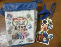 ディズニー　ポップコーンケース　パスケース　バケーションパッケージ特典
