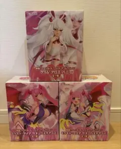 麻雀ファイトガール フィギュアコレクション　3点セット