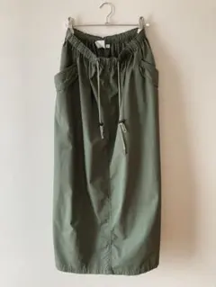 nico and...ニコアンド カーキーロングスカート