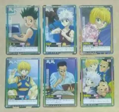 HUNTER×HUNTER ハイパーバトル 6枚 ゴン キルア クラピカ他