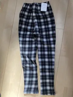 ☆新品未使用 ベルメゾンGITA キッズ 裏起毛パンツ　チェック柄130cm☆