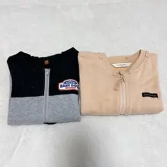 子ども用カーディガン　トップス【90】【100】　ベージュ　グレー　ブラック