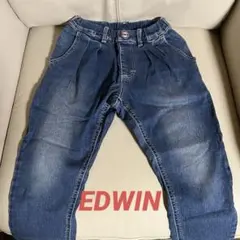 EDWIN デニムブルー カジュアルパンツ 120㌢
