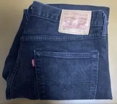 Levi’s 501T ブラックデニム テーパード　ベトナム製　W34 L32