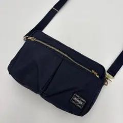 PORTER 吉田カバン ユニセックス ドラフト ショルダーバッグ　ネイビー