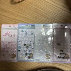 ボンボンドロップシール　サンリオミニ　はぴだんぶい、マイメロ、クロミ、シナモン